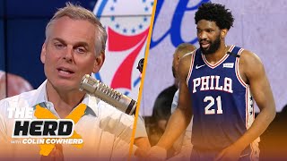Trust or Trade? Colin chooses players he would trade 76ers' Joel Embiid for | NBA | THE HERD