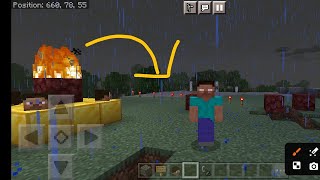 I am try to summon Herobrine in minecraft