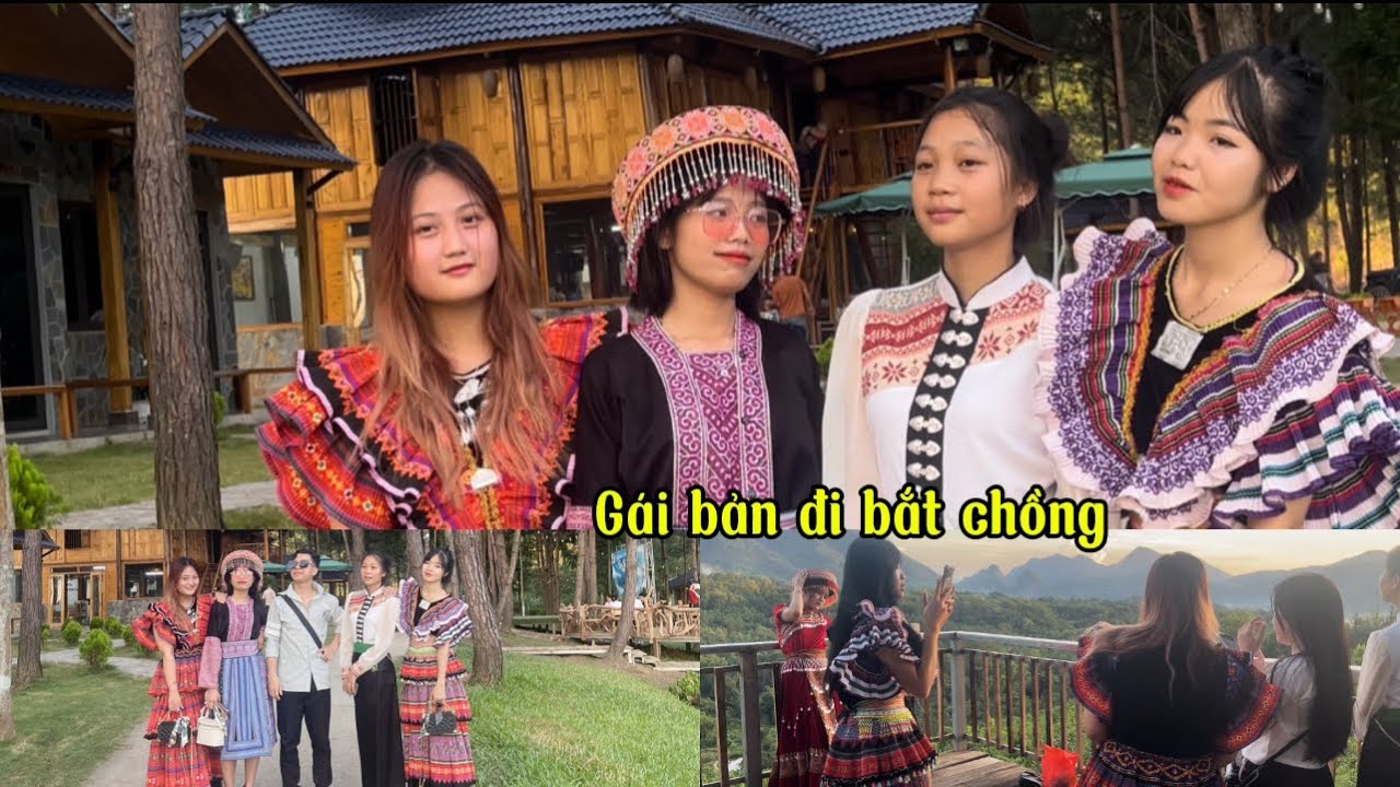 Các Cô Gái Bản Lên Nhà Sàn Than Uyên Để Bắt Chồng