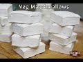 No Gelatin, No Corn Syrup Marshmallows | How to make perfect veg marshmallows at home  | BB15