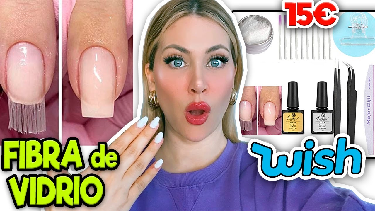 COMPRÉ UN KIT de UÑAS DE FIBRA DE VIDRIO de 15€ WISH ¿FUNCIONA? - thptnganamst.edu.vn