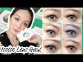 The Most Natural Color Lenses For Brown Eyes | Try on ICOICE Colored Contacts Close Up And Review
