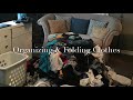 MOTIVATIONAL LAUNDRY DAY|| MASSIVE FOLDING AND ORGANIZING LAUNDRY WITH FAMILY