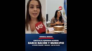GENERAL DEHEZA: BANCO NACIÓN Y MUNICIPALIDAD DE DEHEZA, LLEGARON A UN ACUERDO.