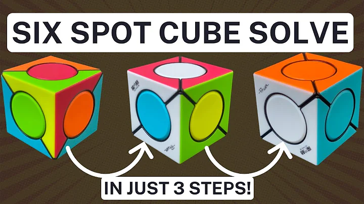Solve the Six Spot Cube in 3 Easy Steps! ✅