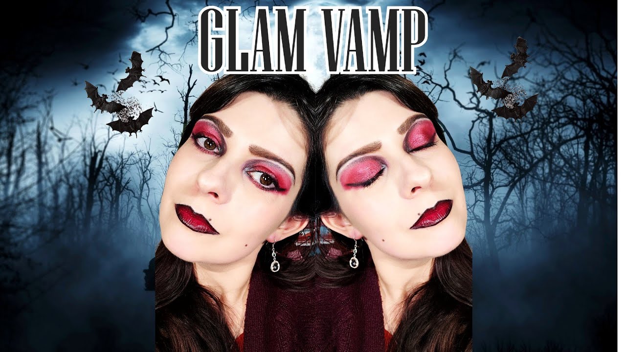 Vamp Glam Halloween Makeup