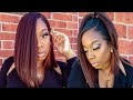 😱 Under $40 Outre Melted Hairline Breanne HD Lace Synthetic Wig | Frontal Effect Half Up Ponytail