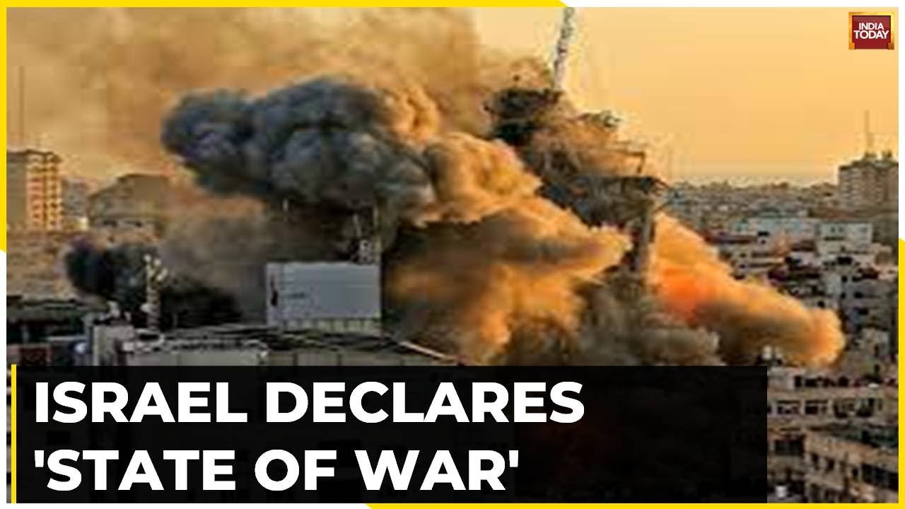 Israel Declares 'State Of War' After 5,000 Palestinian Rockets Fired From  Gaza