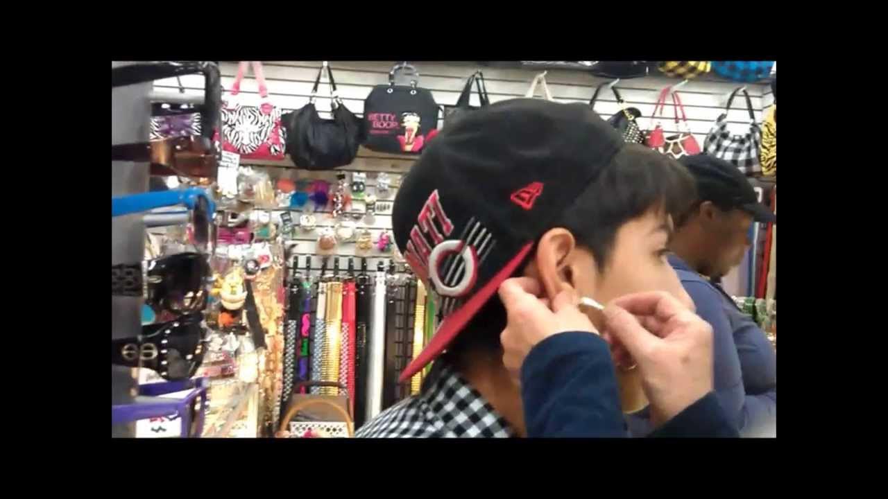 First Time Getting Ears Pierced Youtube