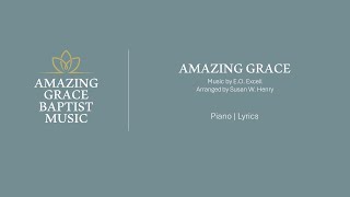 Amazing Grace  -  Piano | Accompaniment | Lyrics | HD