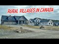 What a small rural village in ontario looks like  driving through peaceful canadian neighbourhoods