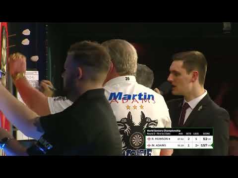 Martin Adams Producing INCREDBILE Checkouts At World Seniors Darts Championship 2022