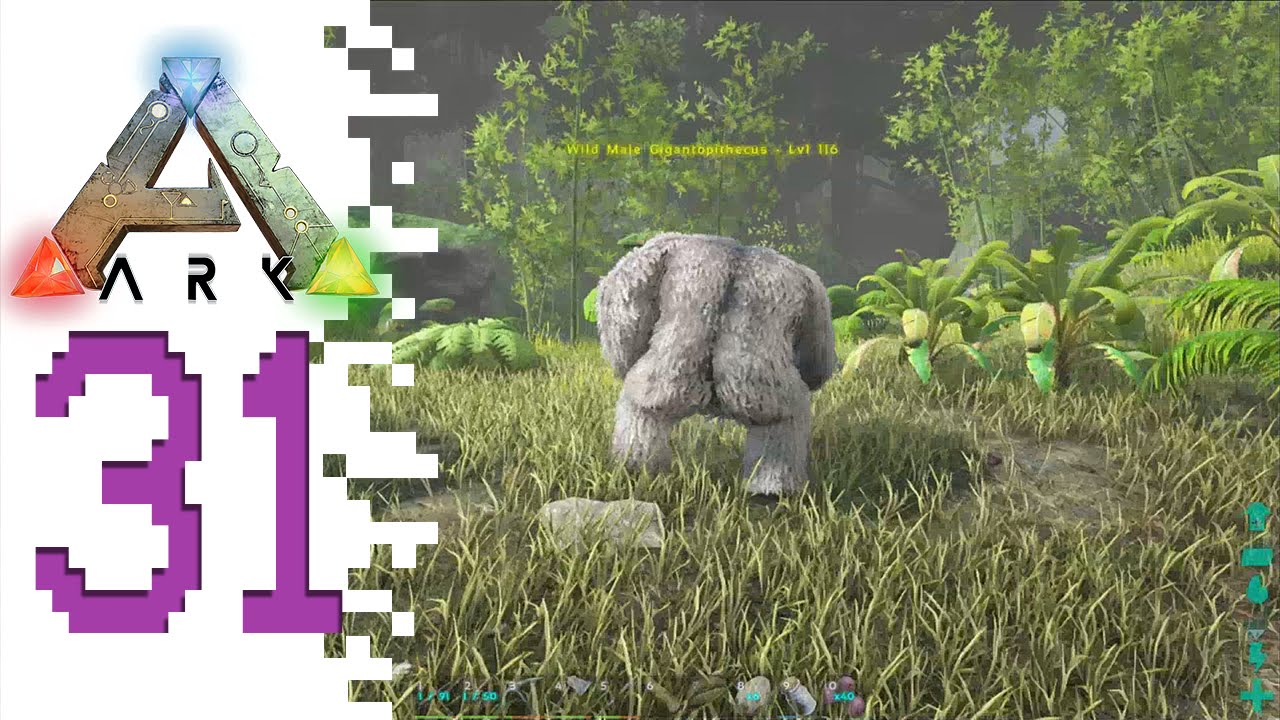 ARK: Survival Evolved - EP31 - 2 For 2? playthrough little monster at school
