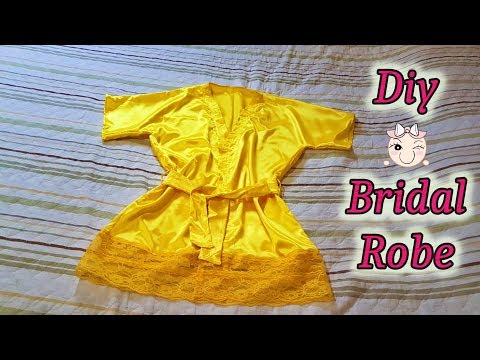 Vídeo: Como Costurar Um Robe