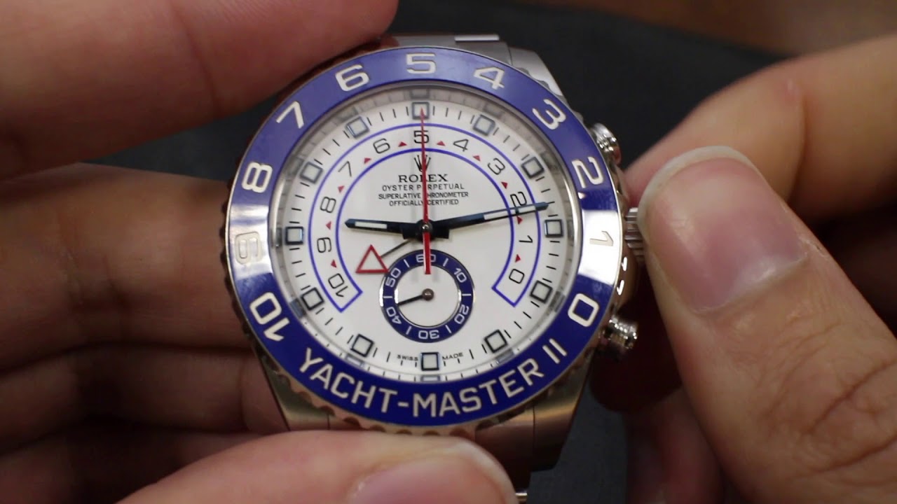yacht master 2 timer