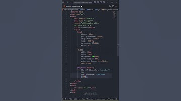 Bouncing Ball | HTML CSS