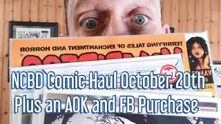 NCBD Comic Haul October 20th Plus An AOK And A FB Purchase NCBD Comic Haul October 20th Plus An AOK And A FB Purchase