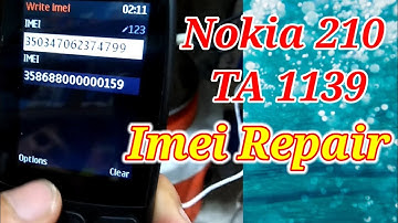 Nokia 210 imei change code 2023 | TA  1139 IMEI repair | Teach Everything | Nokia all imei