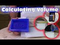 Silicone mold making calculating volume  material selection