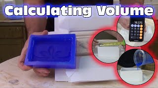 Silicone Mold Making: Calculating Volume &amp; Material Selection
