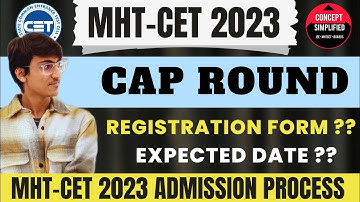 MHT-CET 2023 CAP Round Registration Form ?? MHTCET 2023 Admission Process #mhtcet #mhtcet2023 #cet