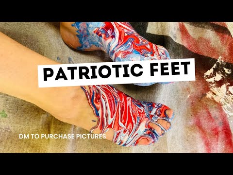 Foot Worship | Patriotic Feet