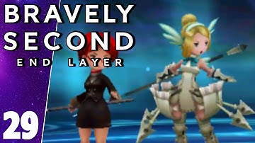 Bravely Second End Layer Part 29 VALKYRIE Side Quest Boss Battle Walkthrough Gameplay
