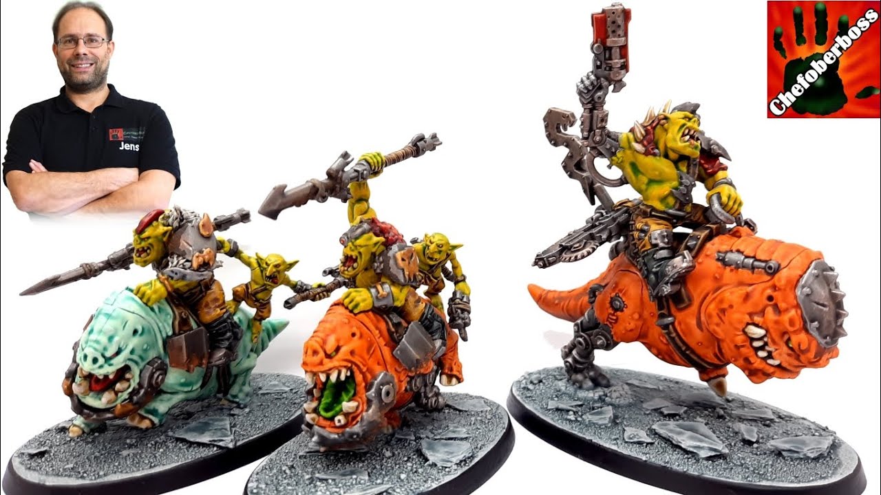 Bits Warhammer 40k Orks Beast Snagga Squighog Boyz - Monture Et Roues De Vélo, Pièces #45 Etc.