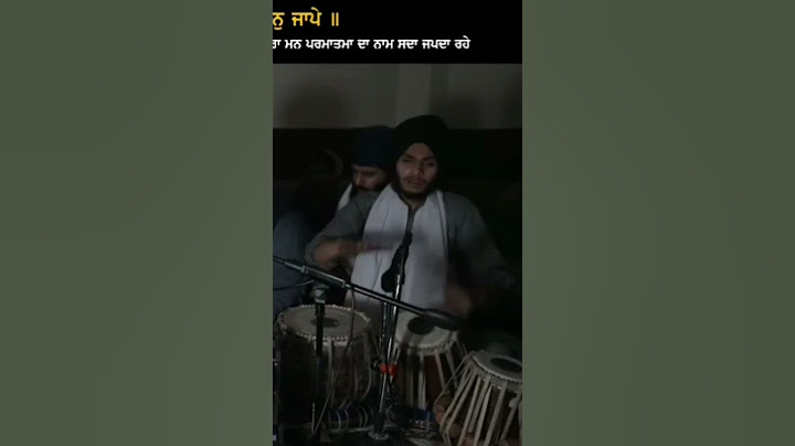 AKJ Tabla Moment -- Bhai Gurpreet Singh Jalandhar -- AKJ Amritsar