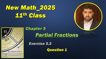 Exercise 5.2 | Question 1 | New Math 11th Class | Free Notes | AMG Educational Academy | Amir Amin