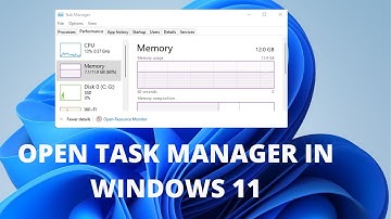 How to Open Task Manager in Windows 11 | 3 Simple Ways How to Run Task Manager