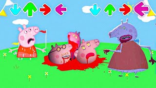 Horror Peppa Pig EXE in Friday Night Funkin be like FNF Bacon Song PART 2