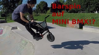 Barspin mit dem Rocker!? | Riding Rocker MINI BMX #2