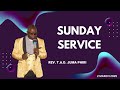 SUNDAY SERVICE SUNDAY SERVICE