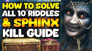 How To Solve All 10 Sphinx Riddles, Locations, \& Kill Guide | Dragons Dogma 2