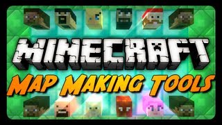 Minecraft Mod Review: MAP MAKING TOOLS! (Custom Player Heads, Super Potions & More) Details