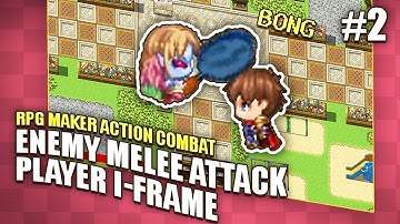 RPG Maker Action Combat - Create Enemy melee attack and Player I-frame - Part 2
