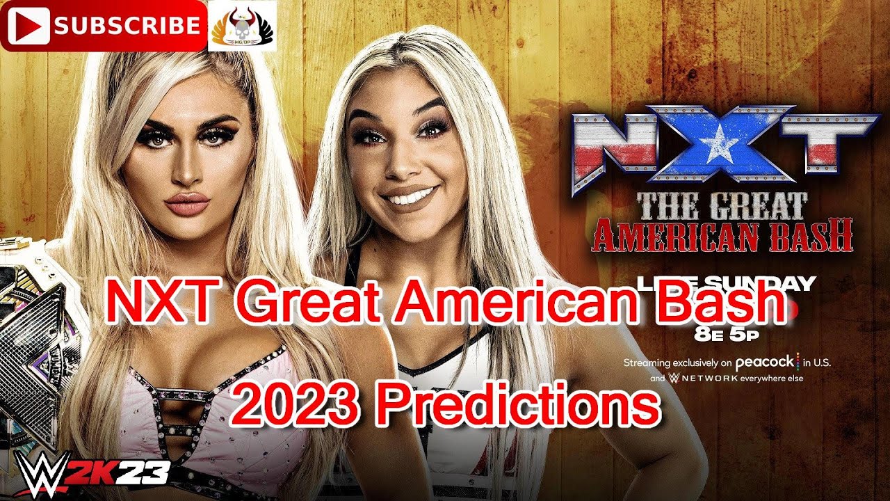 NXT Great American Bash 2023 NXT Women's Championship Tiffany Stratton
