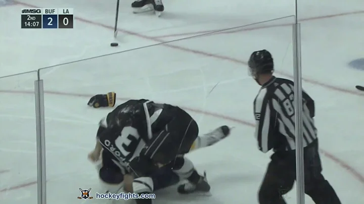 Zach Bogosian vs Kyle Clifford Oct 20, 2018