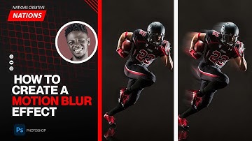 Photoshop  2025 Tricks - How to Create a Motion Blur Effect