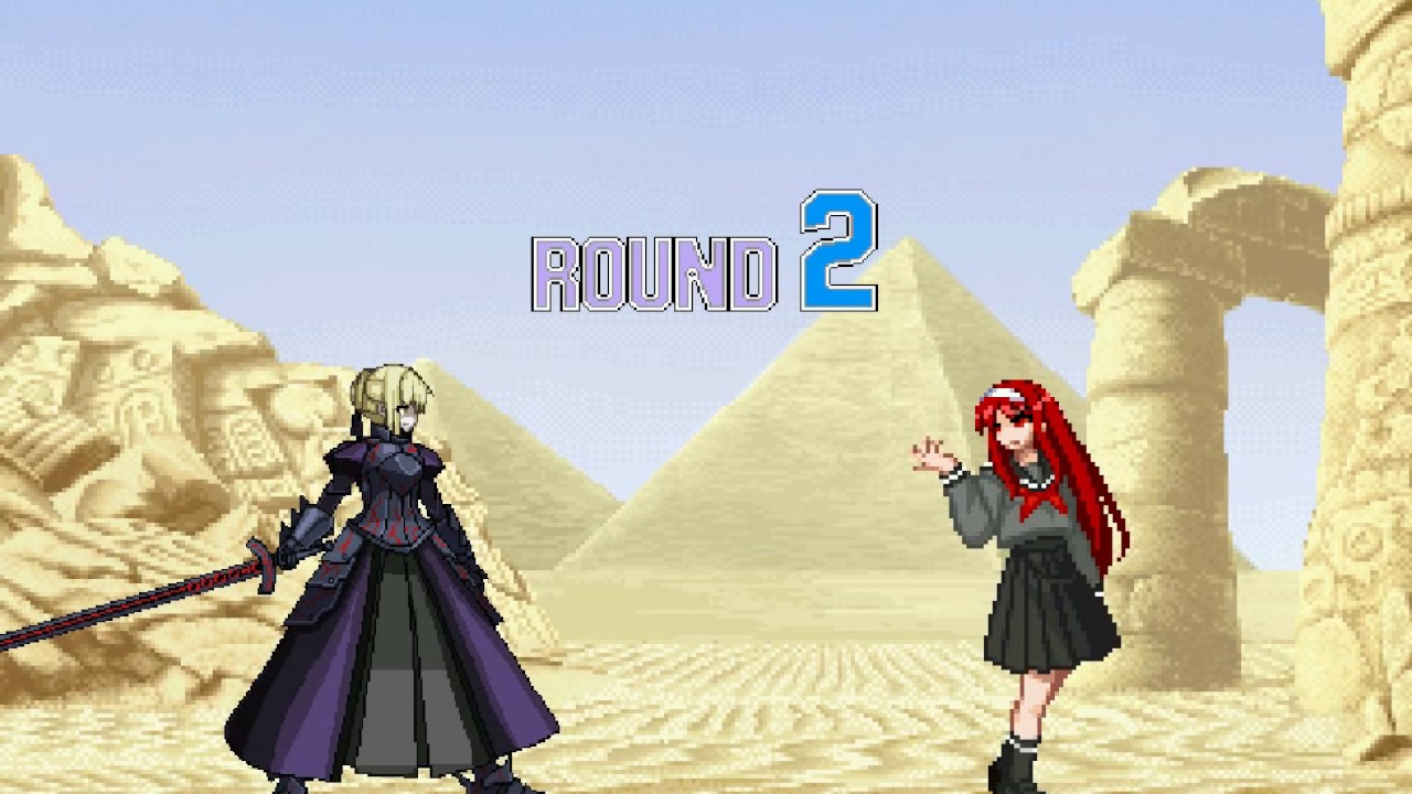 [kof mugen]TEST BATTLE SABER ALTER