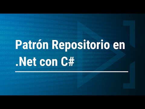 Video: ¿Qué es el patrón de repositorio en .NET core?