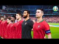 PES 2020 - UEFA EURO 2020 Full Tournament Portugal Playthrough on Legend Difficulty PS4 Pro Gameplay
