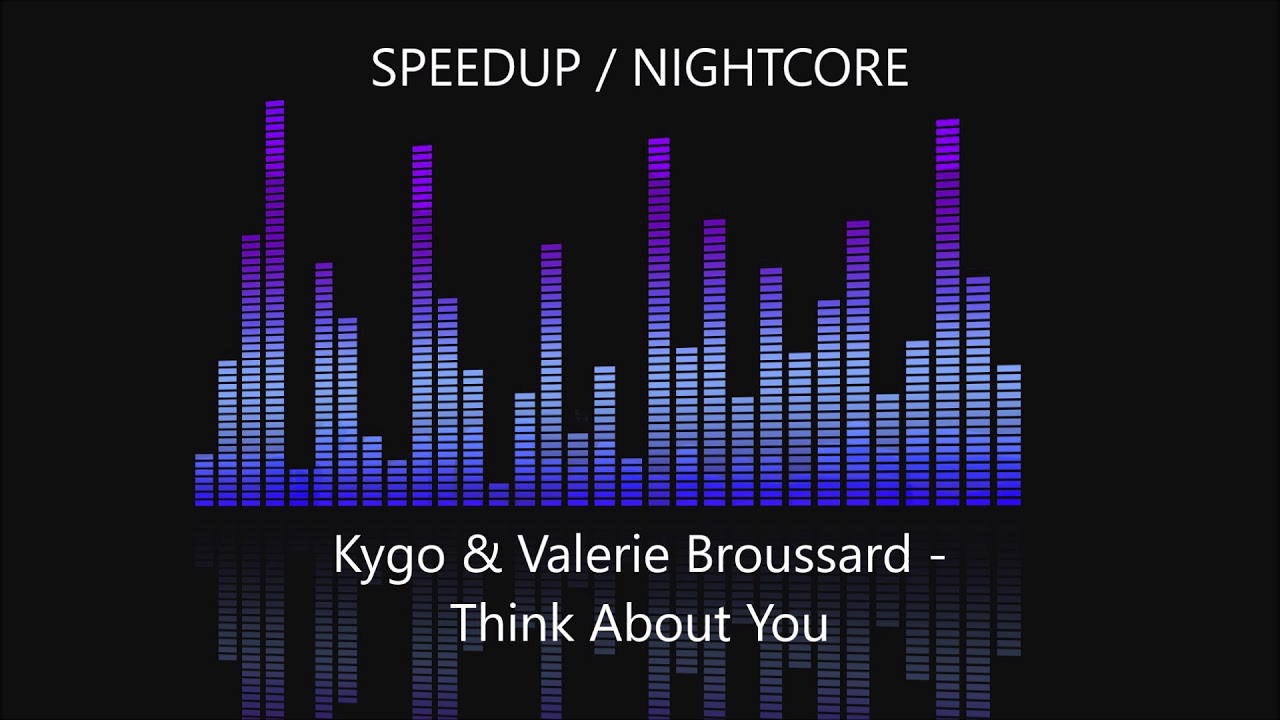Kygo & Valerie Broussard - Think About You [SPEEDUP / NIGHTCORE]