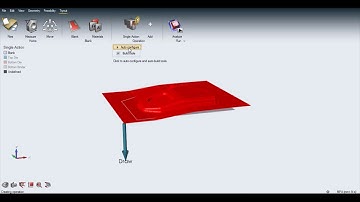 Single Action Draw Simulation with Altair Inspire Form