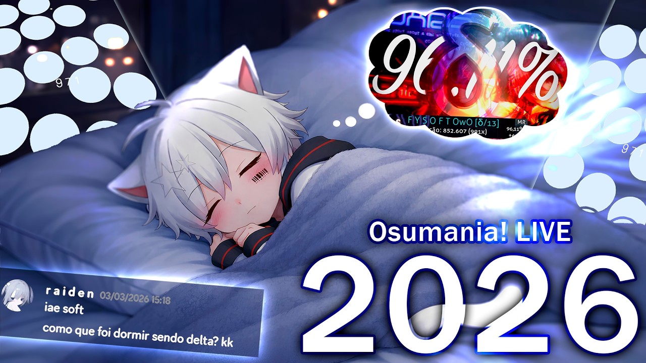 Osumania!  - LIVE 2026 - COMO FOI SOFT?? - LIVE APÓS CLEAR, SABADÃO PUSH? OWO