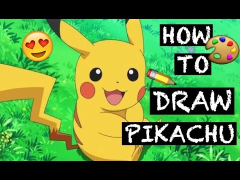 HOW TO DRAW PIKACHU || EASY STEP BY STEP TUTORIAL - YouTube