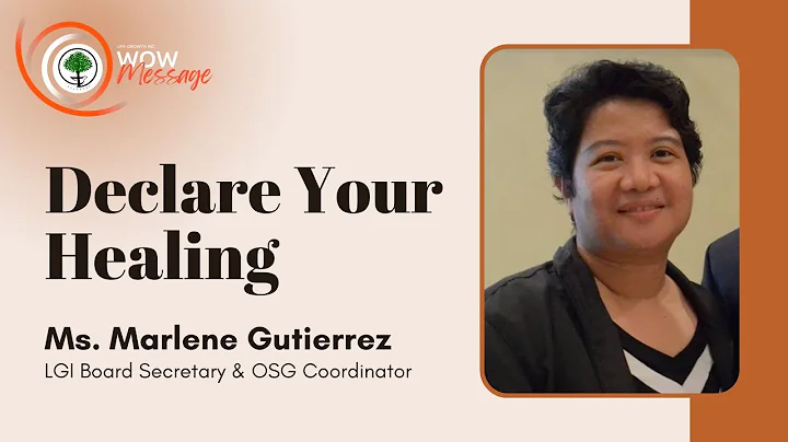 WOW Message | Ms  Marlene Gutierrez