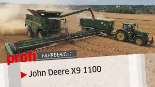 100-t-Drescher: John Deere X9 1100 | profi #Fahrbericht