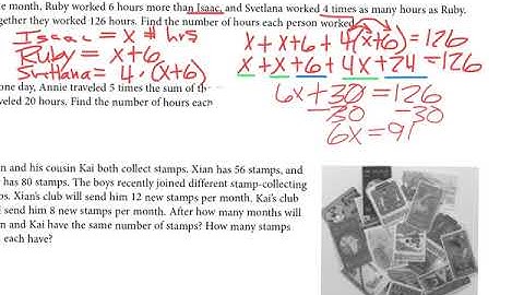 Lesson 2.2 Alg.1 Video